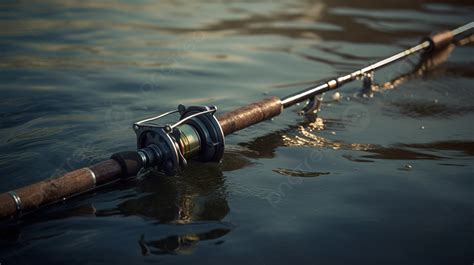 Fishing Rod That You Float In Background Fishing Pole Picture