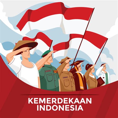 Contoh Gambar Kartun Tentang Kemerdekaan Indonesia Ke 76 Imagesee