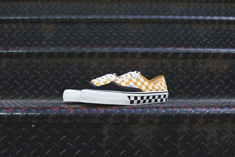 Vans Authentic Sf Checkerboard Black Sunflower Kith