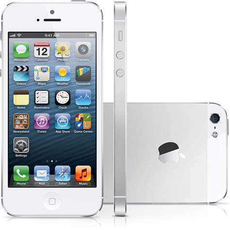 Apple Iphone 5 16gb Slick 4g Lte White Smart Phone Att