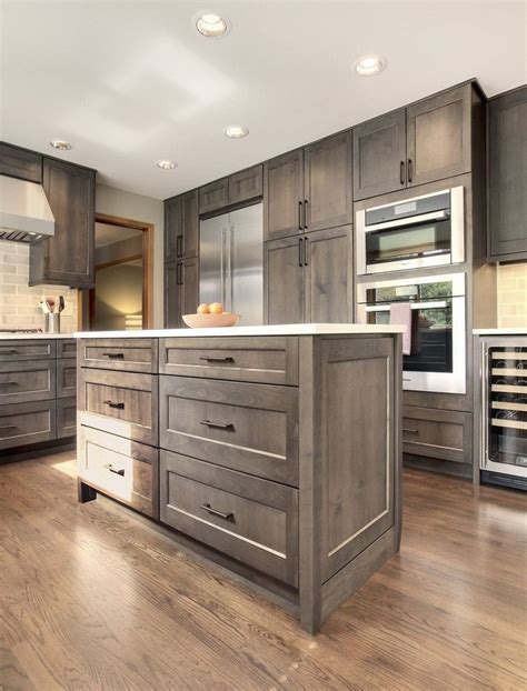 Taupe is neither brown nor gray, but more a mixture of the two. Restaining Oak Cabinets Gray - Cabinets Matttroy