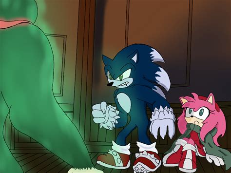 Night Of The Werehog Amy And Cherry Part 2 By Optimusprimetfr On