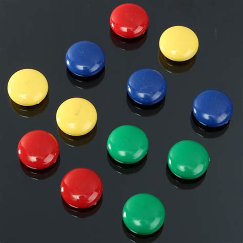Notice Whiteboard Round Magnetic Button Magnets By Hsmag