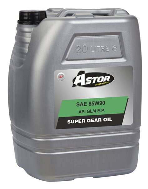 Astor Super Gear Oil Sae 85w90 Api Gl4 Ep