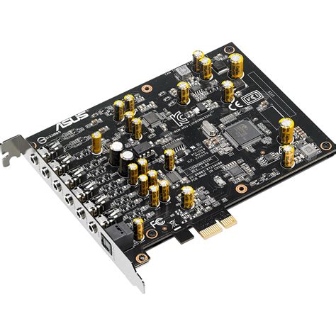 It comes complete with the sound blaster beamforming microphone for crystal clear voice communication. ASUS Xonar AE 7.1-Channel PCIe Gaming Audio Card XONAR AE B&H