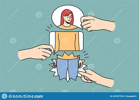 Whole Picture And Individuality Concept Stock Vector Illustration Of