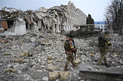 School Destroyed By Russian Rocket In Zhytomyr