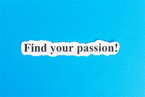 Find Your Passion Text On Paper Word Find Your Passion On Torn Paper