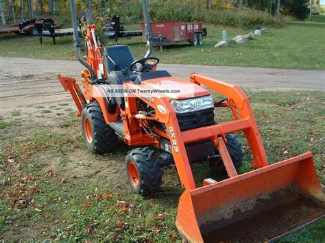 Kubota Bx23 4x4 Tlb Tractor Loader Backhoe