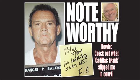 Carr Bad Memory Lane As Stephen Flemmi Fails To Recognize ”cadillac Frank” Salemme Boston Herald