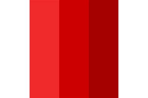 Tango Scarlet Red Color Palette