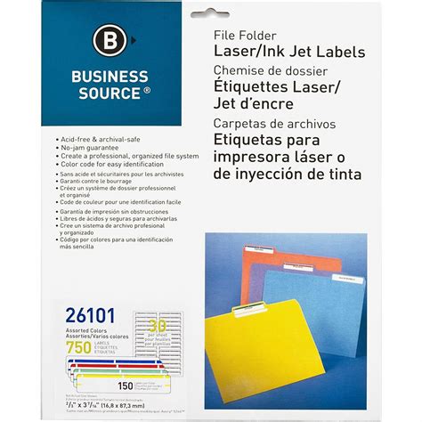 Business Source File Folder Label Madill The Office Company