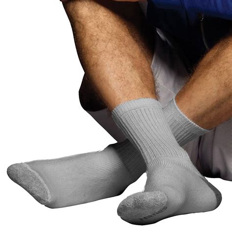 Hanes Classics Mens Comfortsoft Crew Socks Grey 6 Pack Style Cl85
