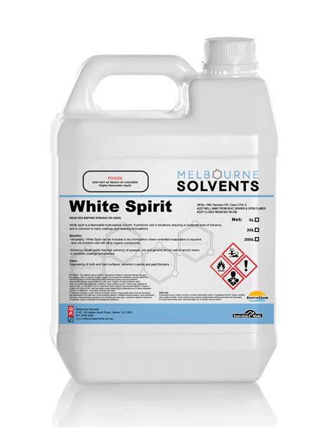 Buy White Spirit Melbourne Solvents