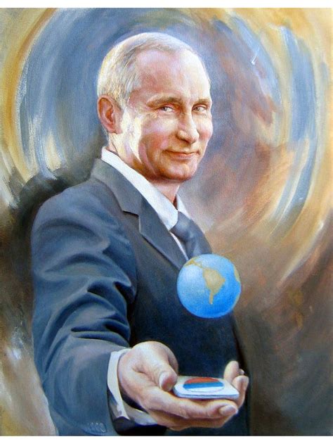 Vladimir Putin Painting By Ewa Leliwa Saatchi Art