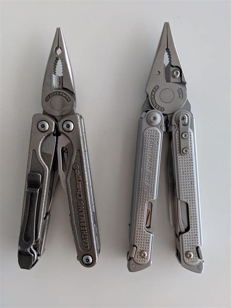 The Leatherman Charge is looking old compared to the new P4 : multitools