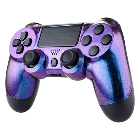 Blue Purple Chameleon Custom Game Shell For Ps4 Pro Ps4 Slim Controller