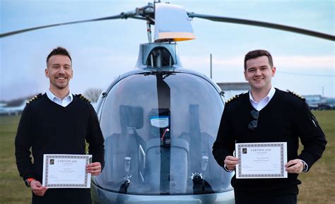 Luke And Tom Pass Cplh Skill Tests Helicentre Aviation Ltd