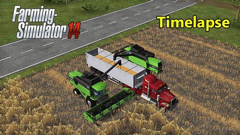 Fs14 Farming Simulator 14 Timelapse 90 Youtube