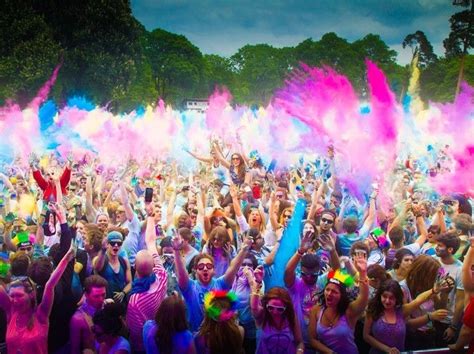 Check Out All The Coolest Photos From The Most Colorful Celebration Around Holi Festival Of