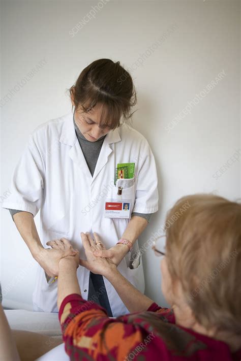 Arthritic Hand Joints Examination Stock Image C0107591 Science