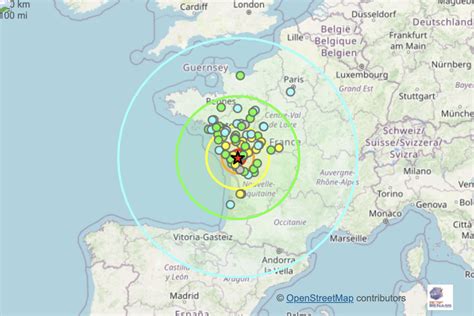 Un Séisme De Magnitude 53 Détecté Dans Louest De La France