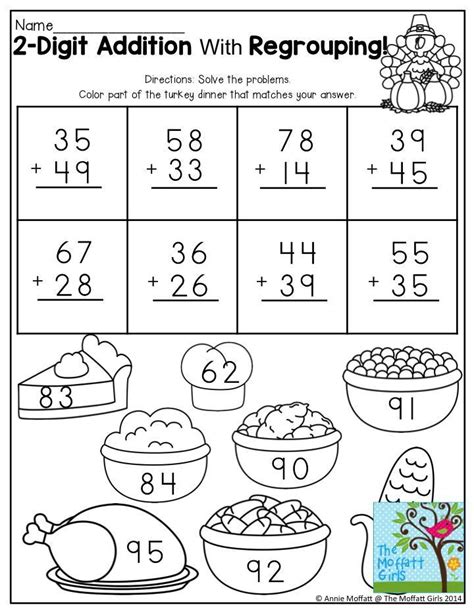 Math Addition With Regrouping