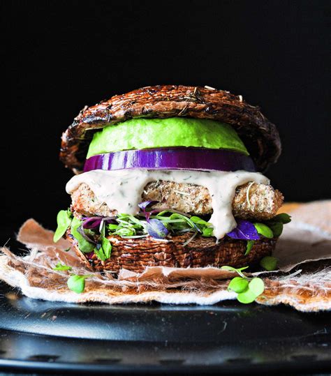 Grilled portobello burgers are scrumptious, meaty and savory marinated portobello mushrooms, grilled to portobello mushrooms are an incredible aspect that would be the big name of any recipe. Vegan Portobello Mushroom Burger {Gluten Free} - The ...