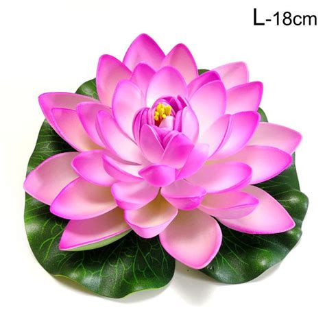 Buy 10cm18cm Decorative Foam Lotus Yousheng Floating Artificial Water