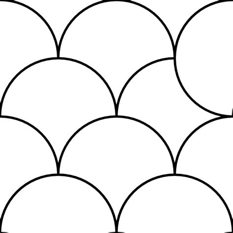 Circles Pattern Tile Clip Art At Vector Clip