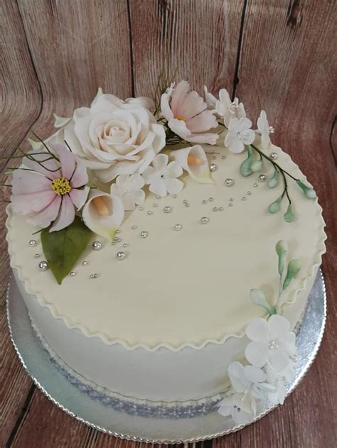 Check spelling or type a new query. Cake with flowers - cake by Galito - CakesDecor