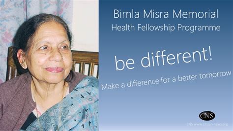 Cns Call For Application Be Different Become A Part Of Bimla Misra