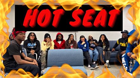 They Put Me In The HOT SEAT Group HotSeat YouTube