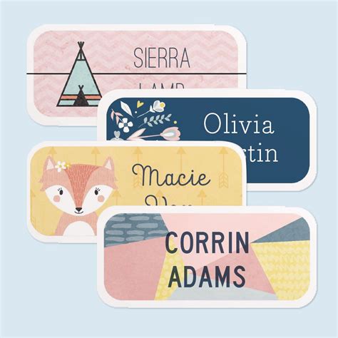 Shop The Worlds Cutest Personalised Kids Products Kids Name Labels