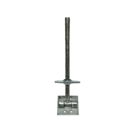 24in Leveling Screw Jack With Swivel Base Plate Usa Scaffolding