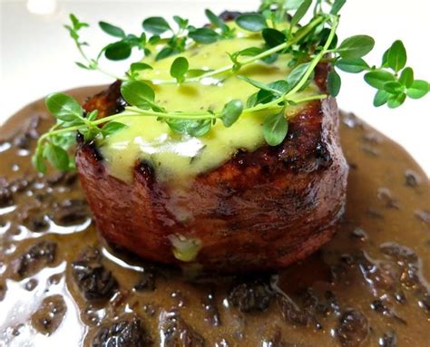 Season the beef with salt and pepper, oil the pan, and sear the meat on all sides, taking care to not let any of the fond burn. Filet Mignon with Morel Bordelaise & Béarnaise Sauce ...