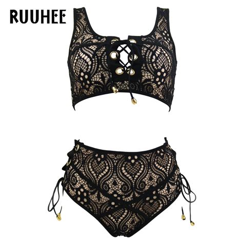 Buy Ruuhee Bikini Swimsuit Women Swimwear 2017 High