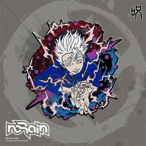 In Stock Jujutsu Kaisen Gojo Satoru Metal Badge Pin Brooch Collection Ts £2990 Picclick Uk