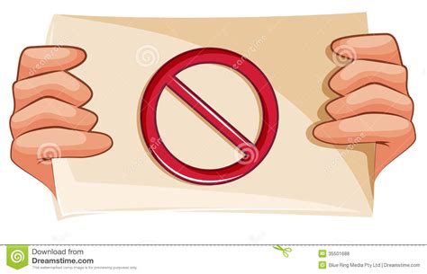 A Banned Sign Royalty Free Stock Photos - Image: 35501688