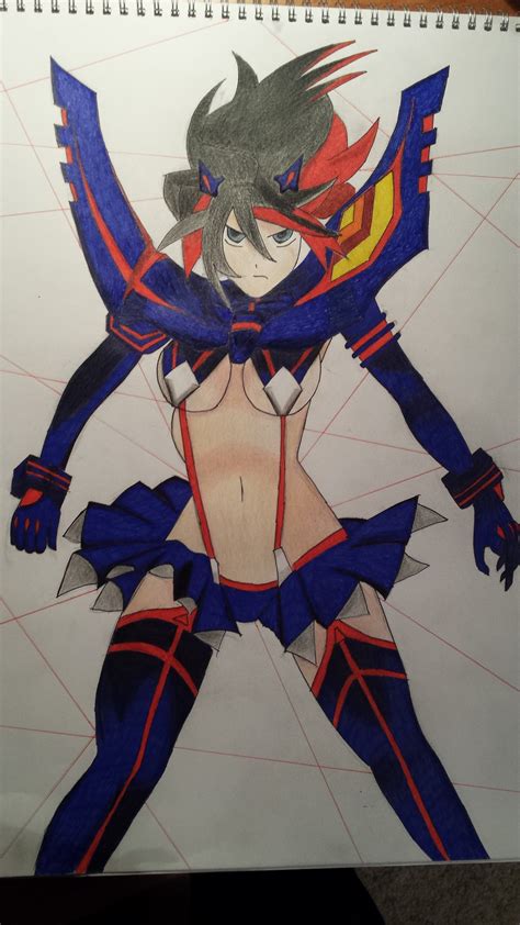 Ryuko Matoi Life Fibre Override Kamui Senketsu By Filpill On Deviantart