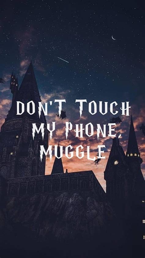 Top More Than Dont Touch My Phone Muggle Wallpaper Best In Cdgdbentre