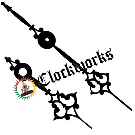 Regulator Style Clock Hands For Hermle Clockworks Clockworks