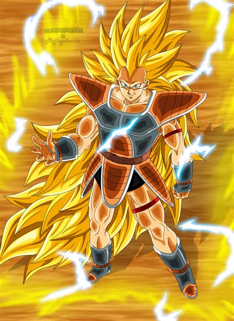 They have been indexed as male teen with green eyes and blonde / yellow hair that is past waist length. Image - Raditz Super Saiyan 3 (Super Dragon Ball Heroes).jpg | Dragon Ball Wiki | FANDOM powered ...