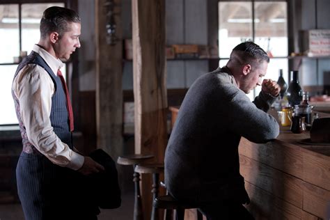 Tom Hardy and Shia LaBeouf in Lawless - HeyUGuys