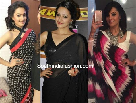 shagun anita hassanandini sarees and blouse designs