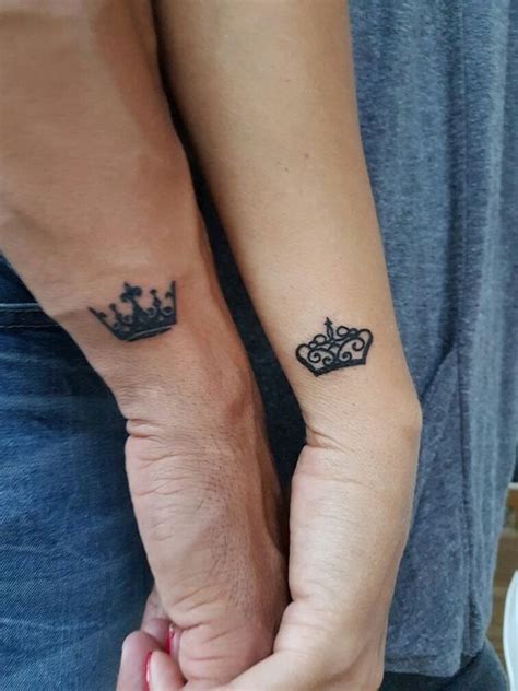 This tattoo includes a small black inked crown that has a vintage royal design and some jewels if. Pin on TaTToo's