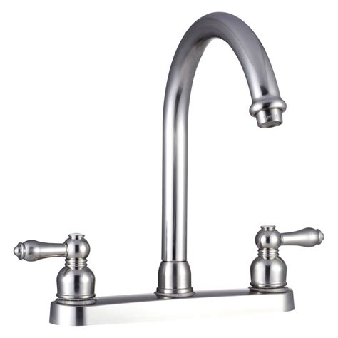 Or maybe your rv came with one of those short neck faucets. Dura® - RV Kitchen 11-1/2" Hi-Rise Spout Faucet - CAMPERiD.com