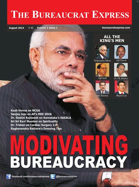 The Bureaucrat Express August 2014 Issue by dhiraj ahuja - Issuu