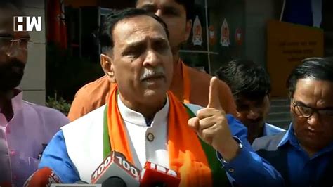 Gujarat Cm Vijay Rupani Quits Hw News English