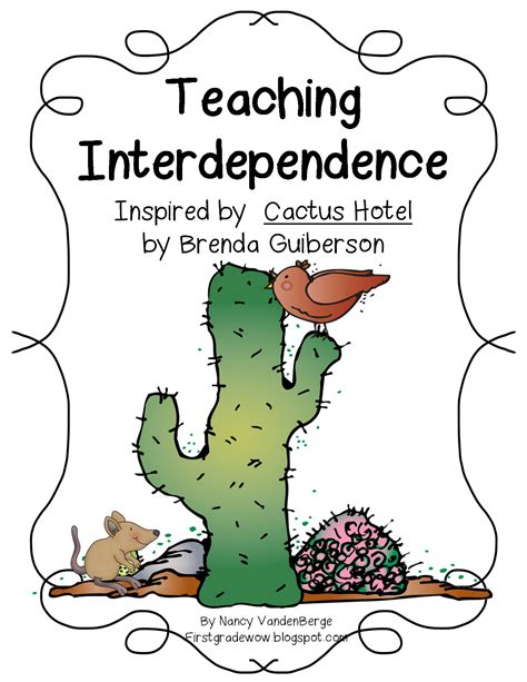 Tpt was created by teachers, for teachers, to access the community, content & tools you need. Interdependency Terrariums and The Cactus Hotel | First ...